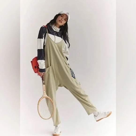 Free People Movement Hot Shot Logo Onesie jumpsuit - Picture 1 of 9